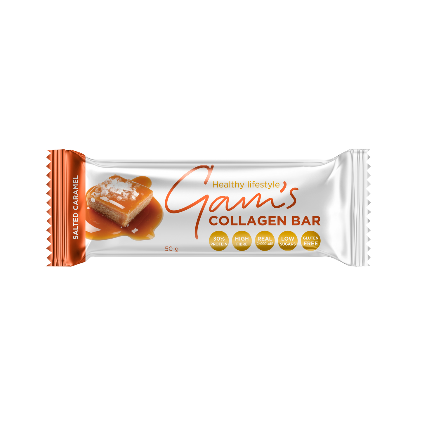 Collagen Protein Bar SALTED CARAMEL 50g