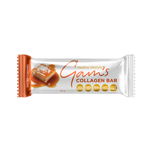 Collagen Protein Bar SALTED CARAMEL 50g