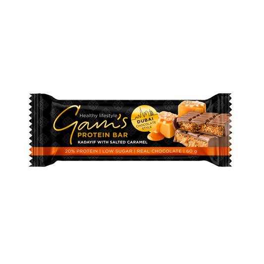 DUBAI Protein Bar KADAIF WITH SALTED CARAMEL 60g