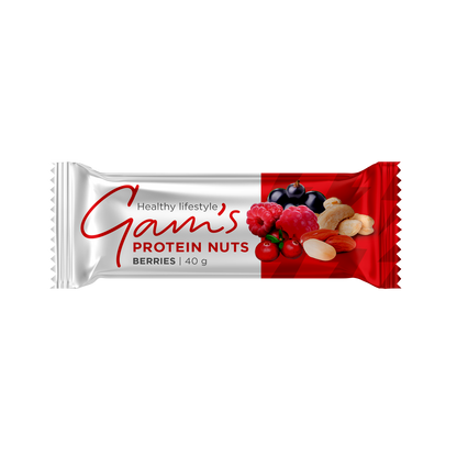 Protein Nuts Bar BERRIES 40g