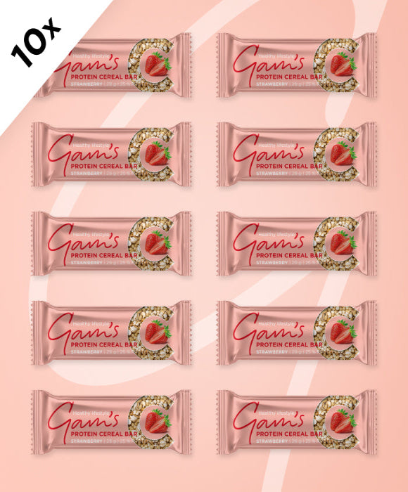 Protein Cereal Bar STRAWBERRY 29g x10 pcs