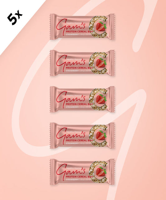 Protein Cereal Bar STRAWBERRY 29g x5 pcs