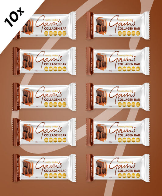 Collagen Protein Bar CHOCOLATE CARAMEL 50g x10 pcs