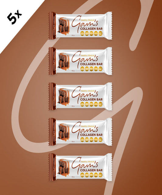 Collagen Protein Bar CHOCOLATE CARAMEL 50g x5 pcs