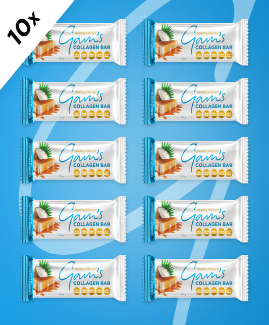 Collagen Protein Bar COCONUT CHEESCAKE 50g x10 pcs