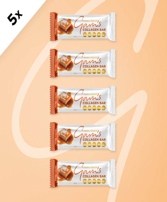 Collagen Protein Bar SALTED CARAMEL 50g x5 pcs