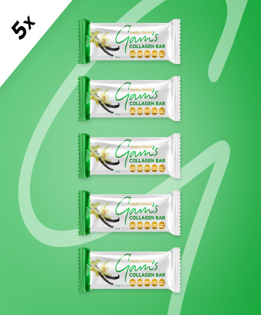 Collagen Protein Bar VANILLA 50g x5 pcs