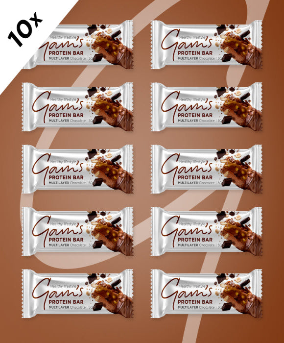 Multilayer Protein Bar CHOCOLATE 50g x10 pcs