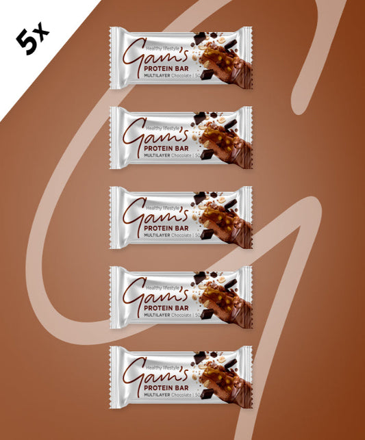 Multilayer Protein Bar CHOCOLATE 50g x5 pcs