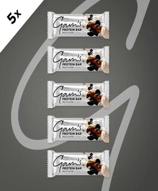 Multilayer Protein Bar COOKIES 50g x5 pcs