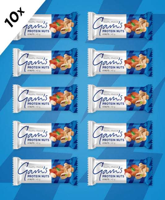 Protein Nuts Bar 4 NUTS 40g x10 pcs
