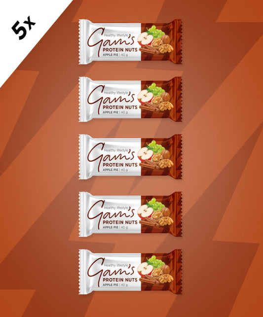 Protein Nuts Bar APPLE PIE 40g x5 pcs
