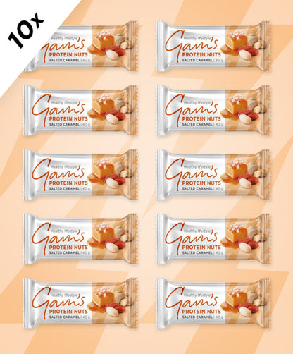 Protein Nuts Bar SALTED CARAMEL 40g x10 pcs