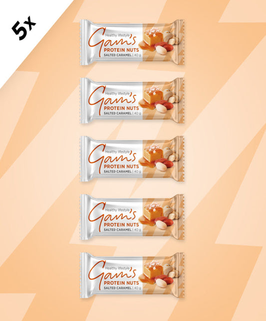 Protein Nuts Bar SALTED CARAMEL 40g x5 pcs