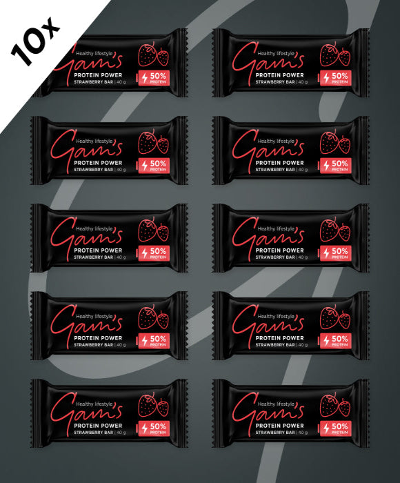 Protein Power Bar STRAWBERRY 40g x10 pcs