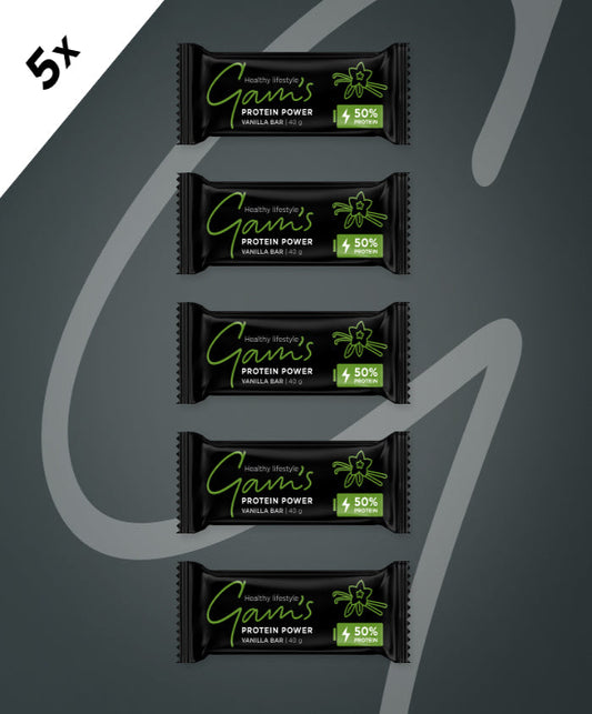 Protein Power Bar VANILLA 40g x5 pcs